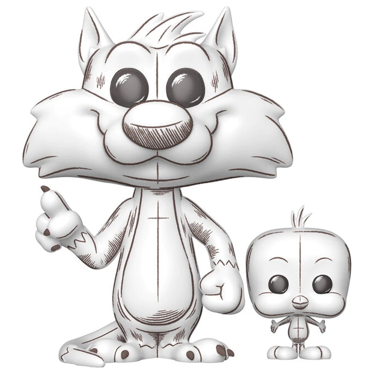 Funko POP figure Looney Tunes Sylvester & Tweety product photo