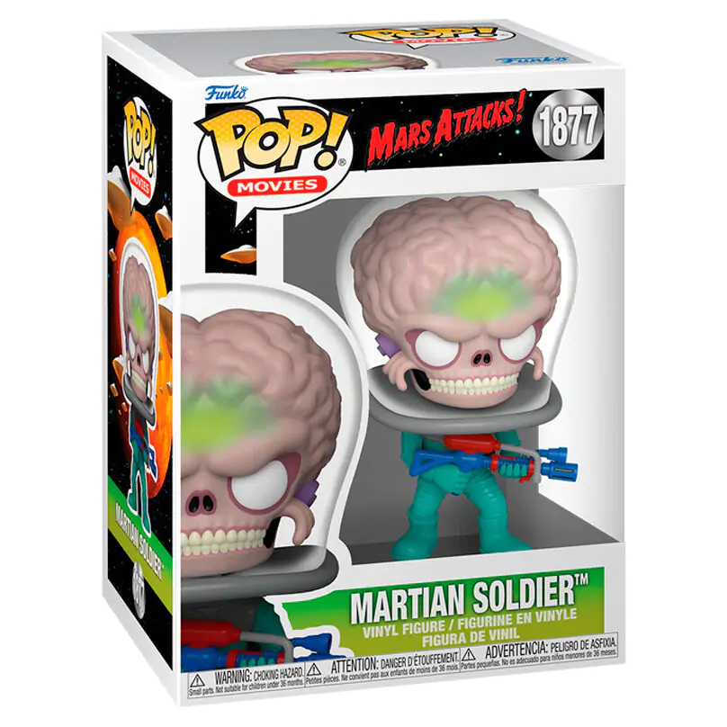 Funko POP figure Mars Attacks Martian Soldier termékfotó