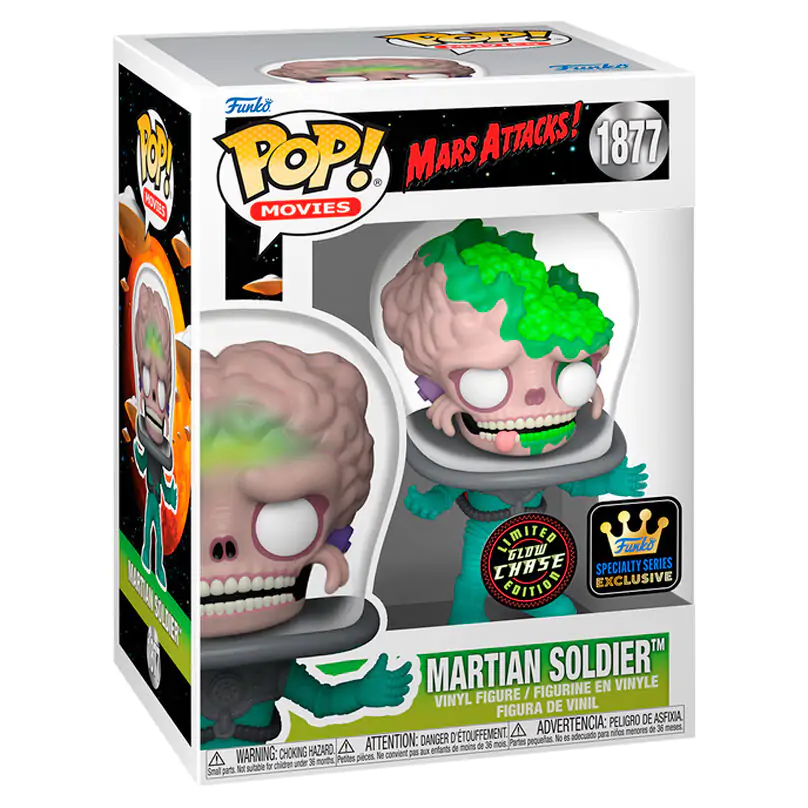 Funko POP figure Mars Attacks Martian Soldier Exclusive Chase product photo