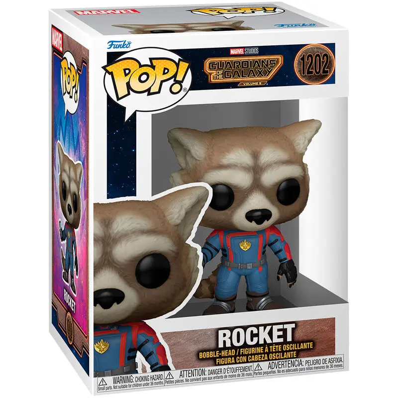 Guardians of the Galaxy Vol. 3 POP! Vinyl Figure Rocket 9 cm termékfotó