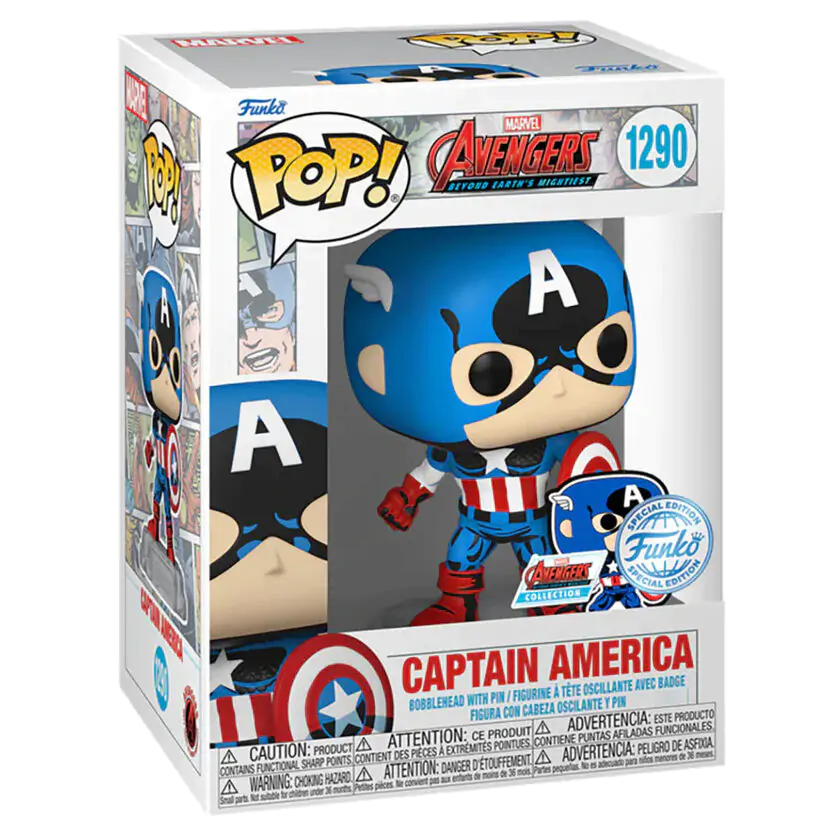 POP figure Marvel Avengers Captain America Exclusive product photo