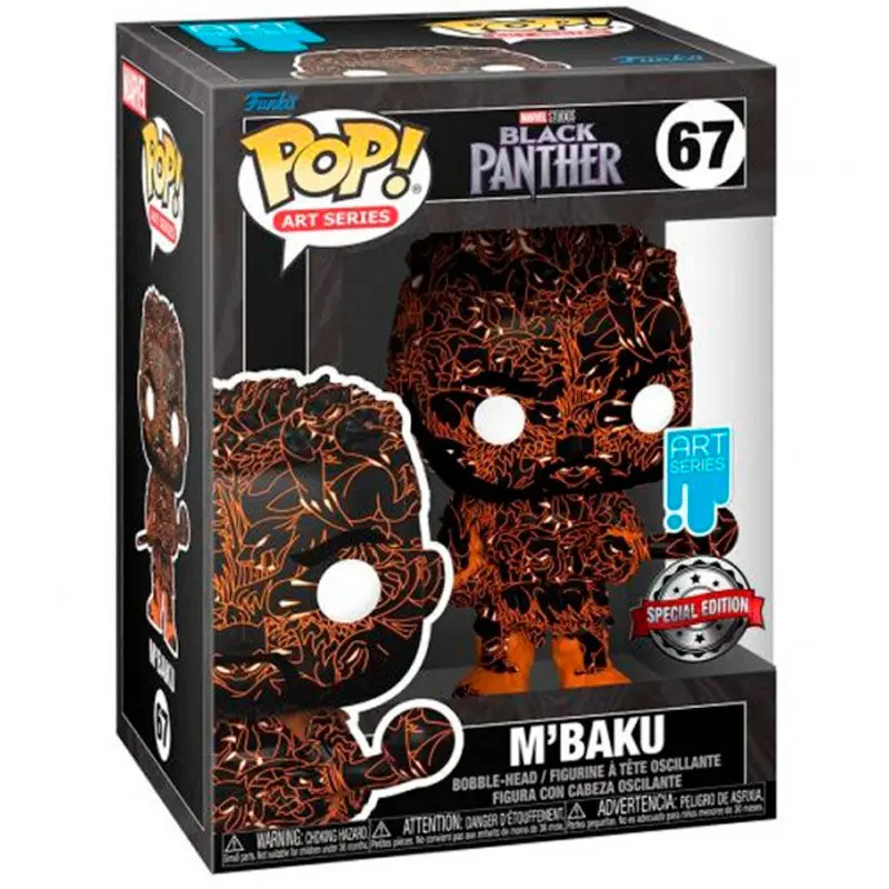 Black Panther Legacy POP! Artist Series Vinyl Figure M'Baku 9 cm termékfotó