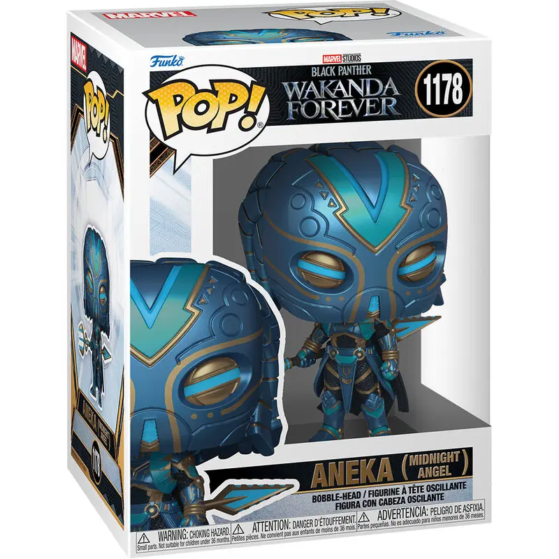 Black Panther: Wakanda Forever POP! Marvel Vinyl Figure Aneka (Midnight Angel) 9 cm product photo