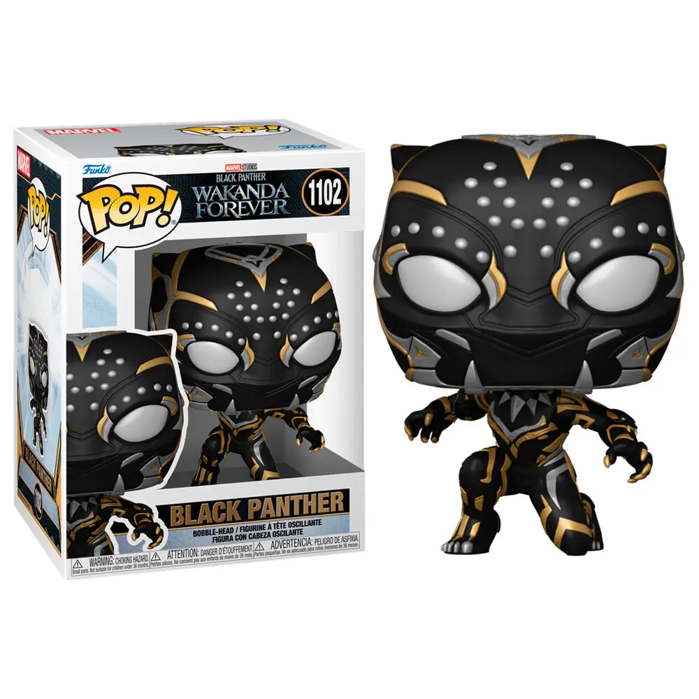 Black Panther: Wakanda Forever POP! Marvel Vinyl Figure Black Panther 9 cm product photo