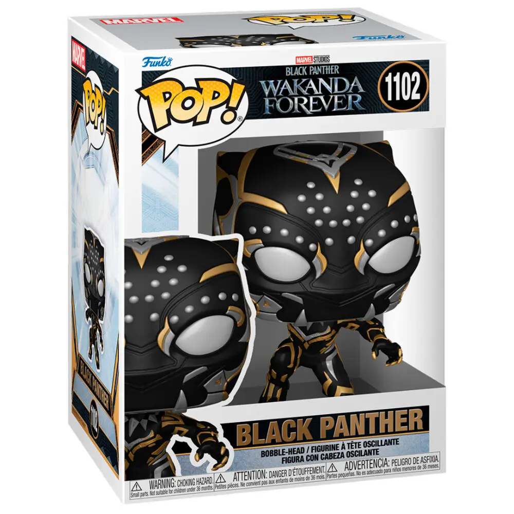 Black Panther: Wakanda Forever POP! Marvel Vinyl Figure Black Panther 9 cm product photo