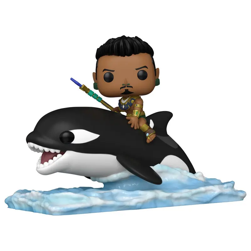 Black Panther: Wakanda Forever POP! Rides Super Deluxe Vinyl Figure Namor with Orca 15 cm product photo