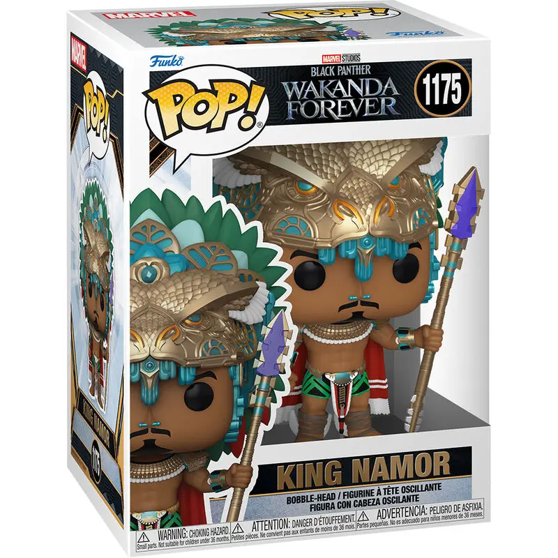 Black Panther: Wakanda Forever POP! Marvel Vinyl Figure King Namor 9 cm termékfotó