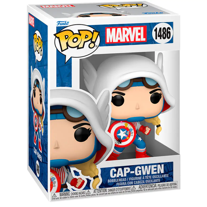 Funko POP figure Marvel Cap-Gwen product photo