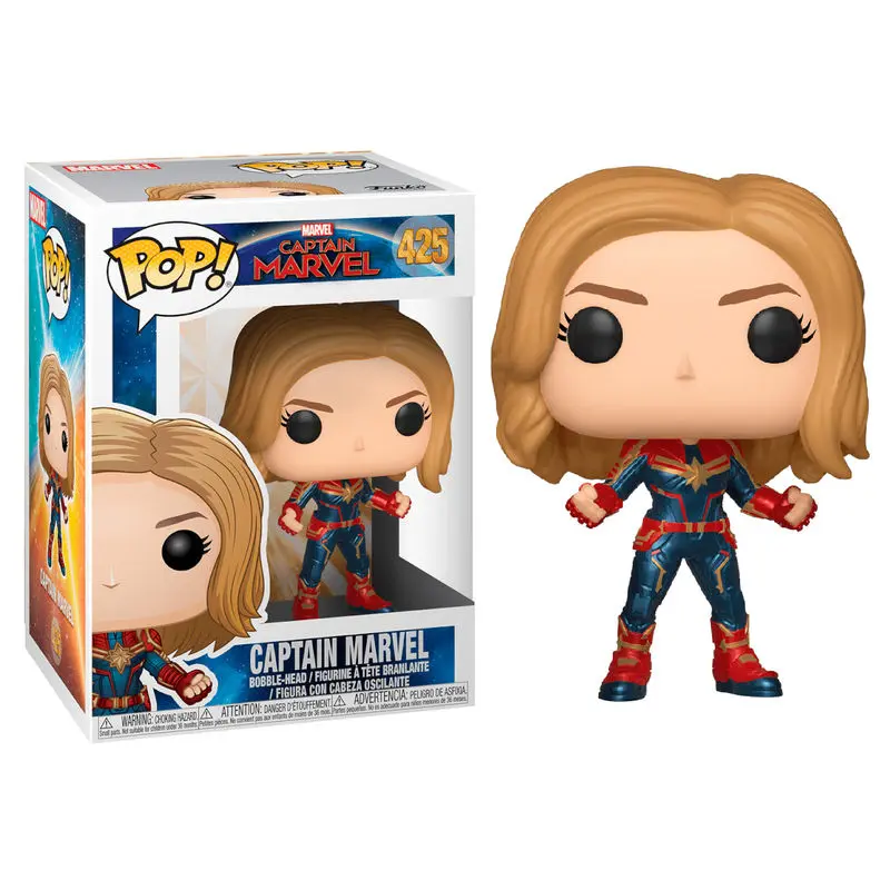 POP figure Marvel Captain Marvel product photo