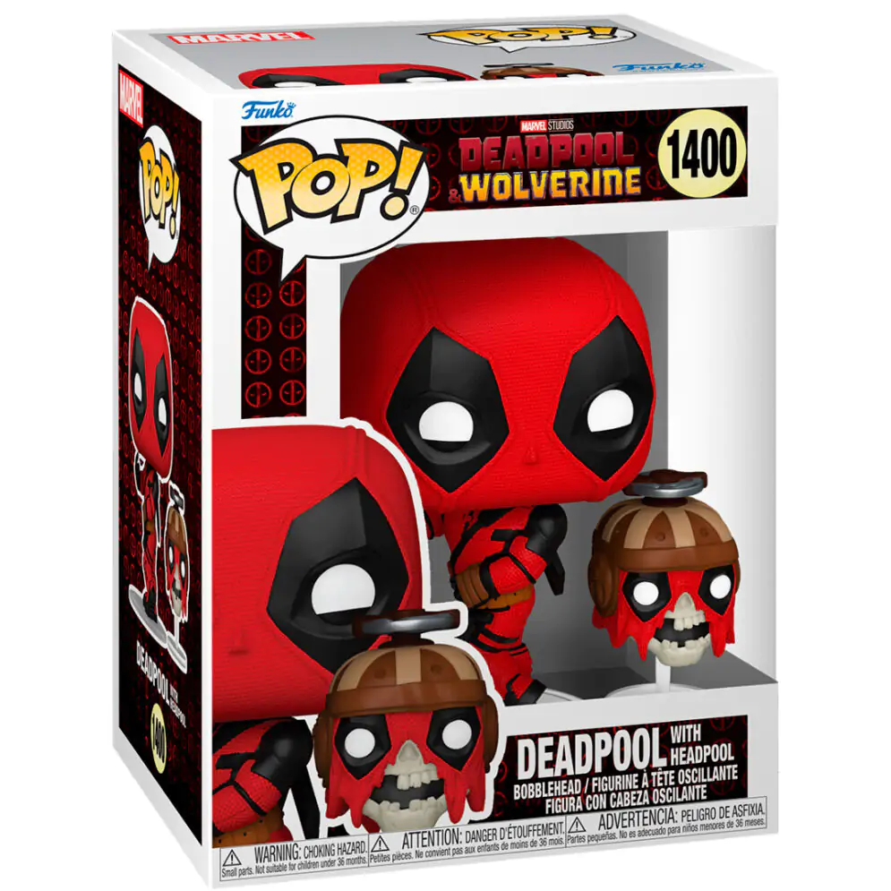 Funko POP figure Marvel Deadpool & Wolverine Deadpool with Headpool product photo