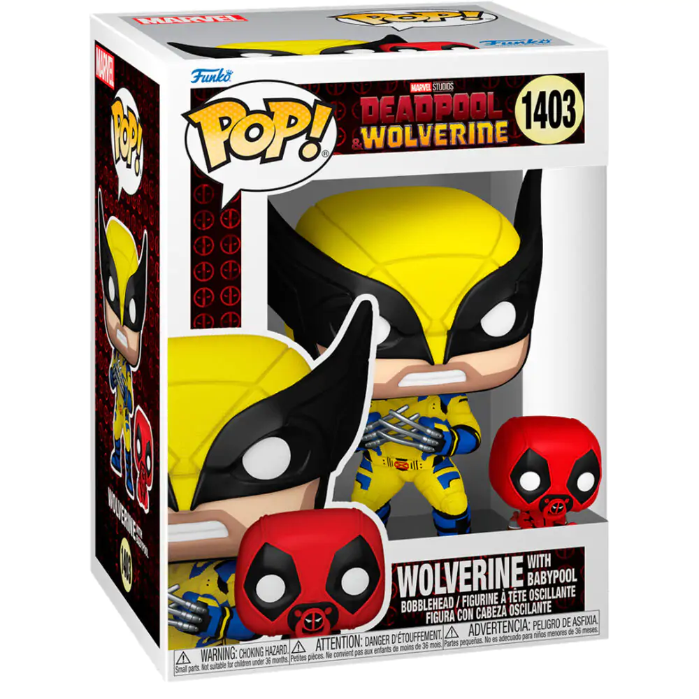 Funko POP figure Marvel Deadpool & Wolverine - Wolverine with Babypool product photo