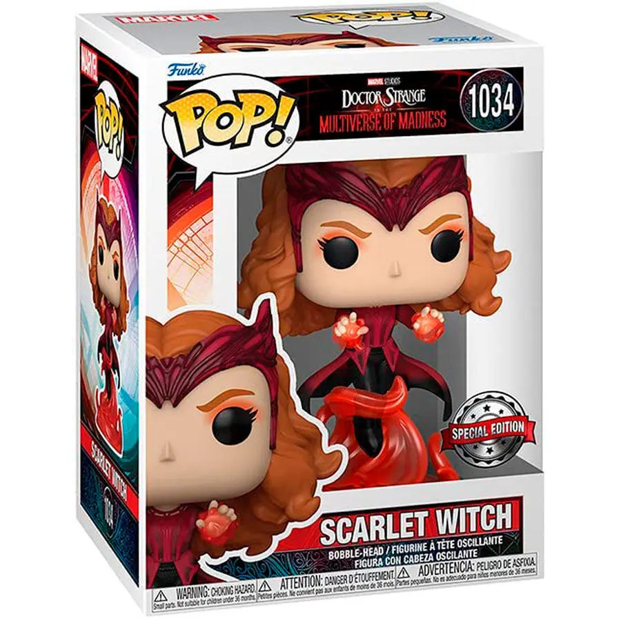 POP figure Marvel Doctor Strange Multiverse of Madness Scarlet Witch Exclusive termékfotó