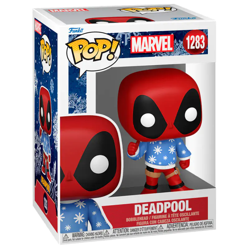 POP figure Marvel Holiday Deadpool product photo