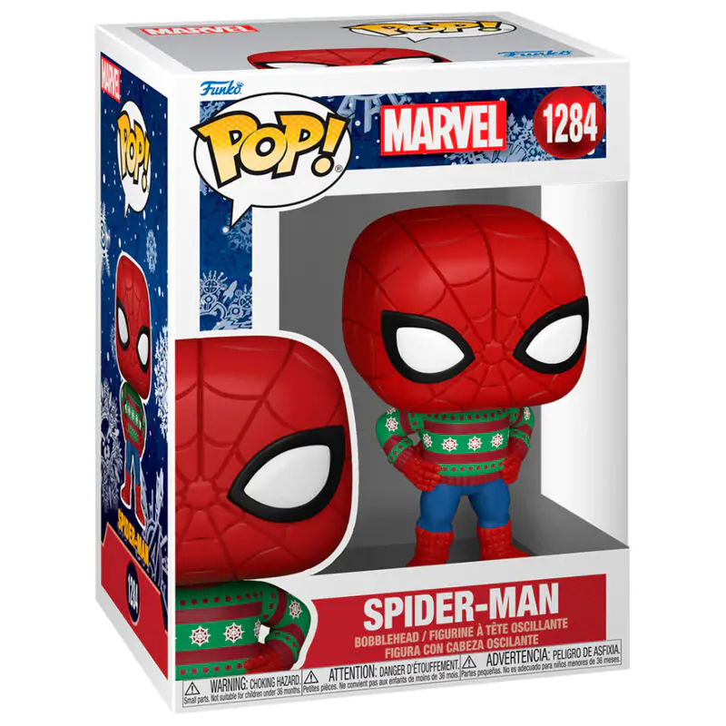 POP figure Marvel Holiday Spiderman product photo