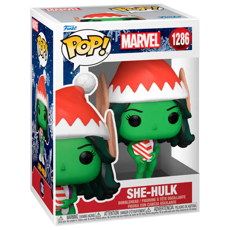 POP figure Marvel Holiday She-Hulk termékfotó