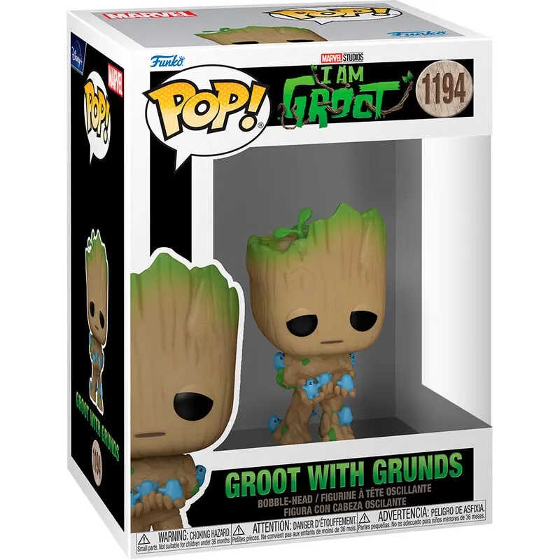 I Am Groot POP! Vinyl Figure Groot w/ Grunds 9 cm termékfotó
