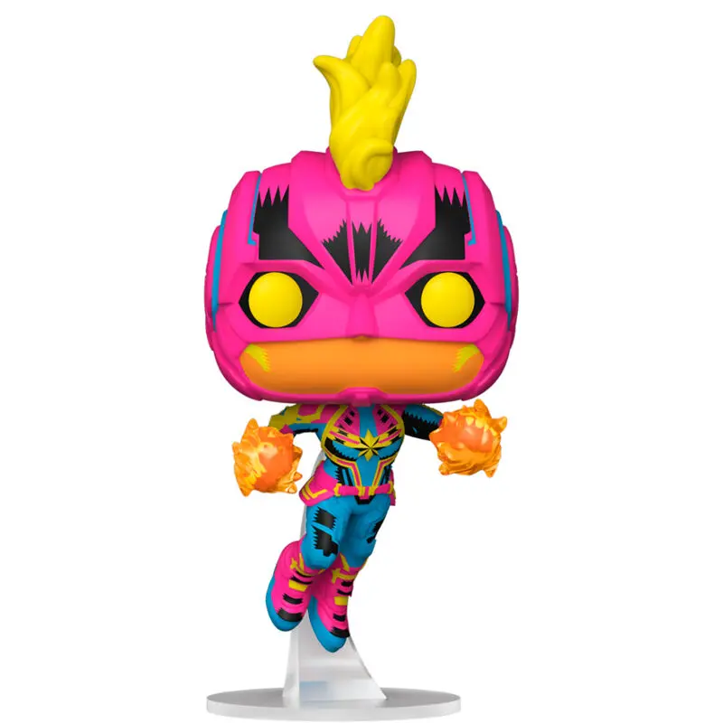 POP figure Marvel Captain Marvel Black Light Exclusive product photo
