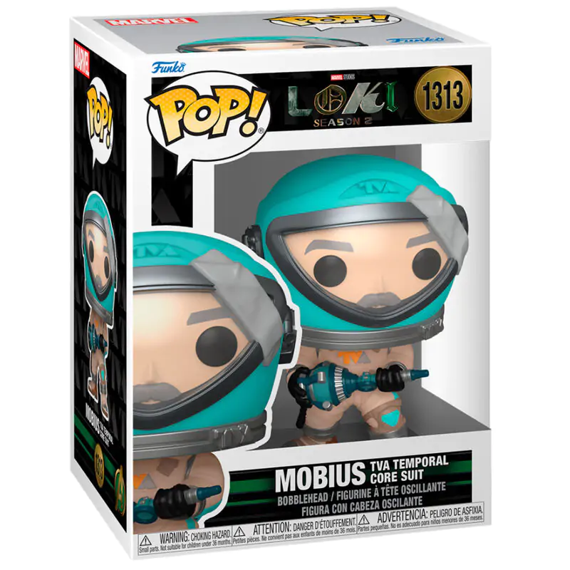 POP figure Marvel Loki Season 2 Mobius TVA Temporal Core Suit termékfotó