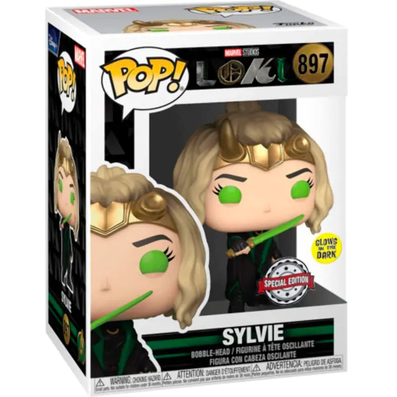 POP figure Marvel Loki Sylvie Exclusive product photo