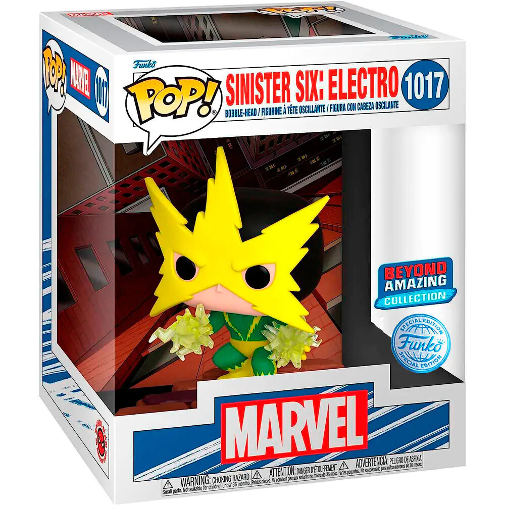 POP figure Marvel Sinister Six Electro Exclusive termékfotó