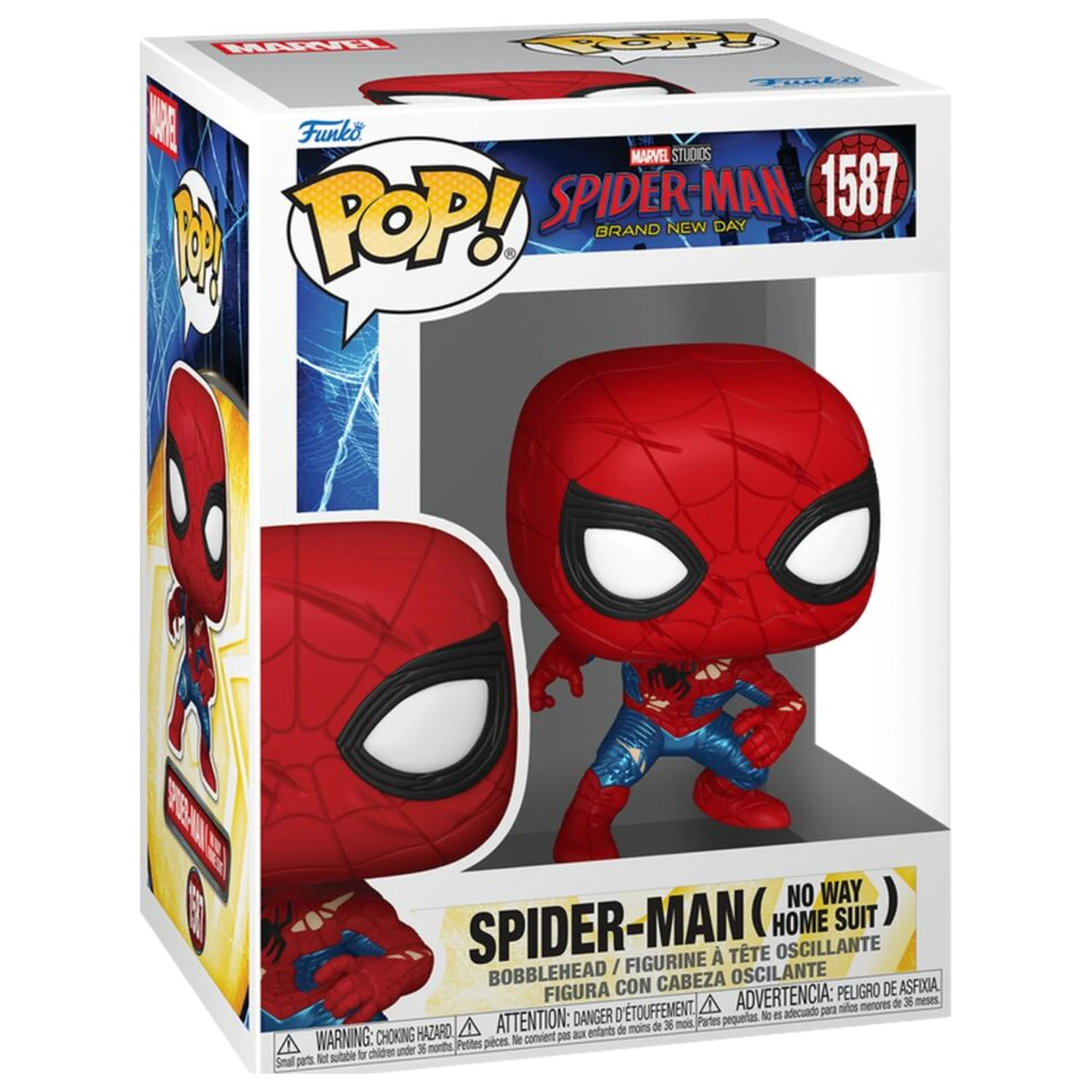 Funko POP figure Marvel Spider-Man Brand New Day Spider-Man No Way Home Suit product photo