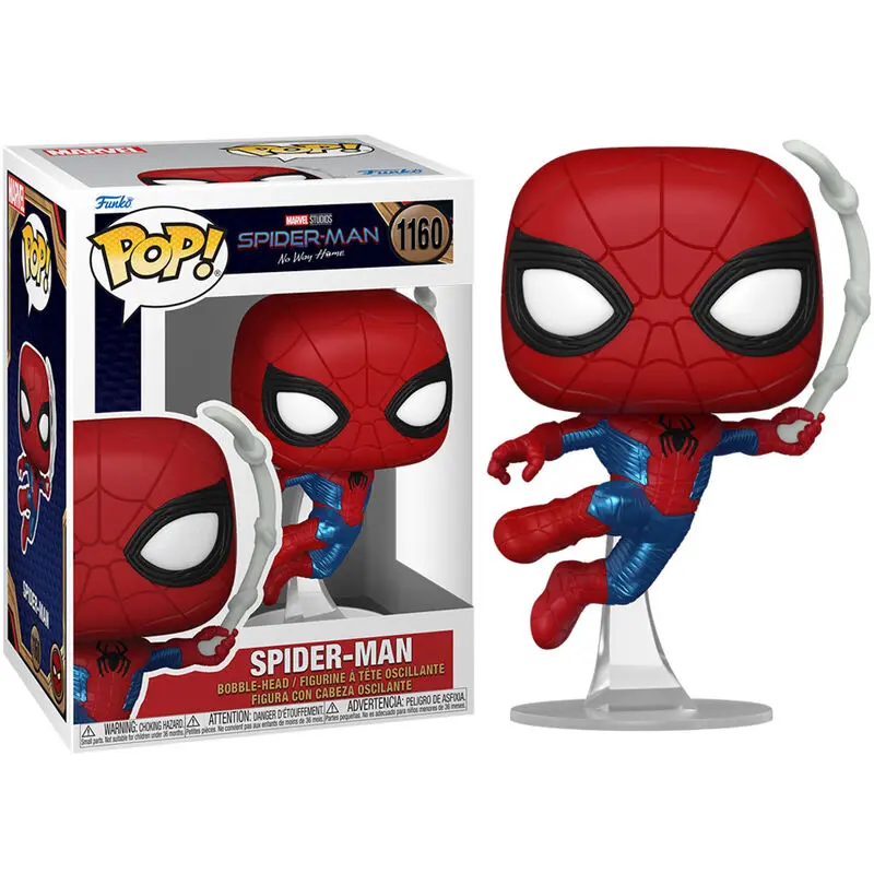 Spider-Man: No Way Home POP! Marvel Vinyl Figure Spider-Man Finale suit 9 cm product photo