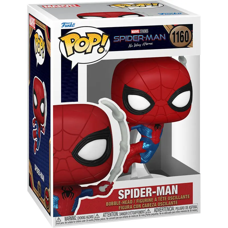 Spider-Man: No Way Home POP! Marvel Vinyl Figure Spider-Man Finale suit 9 cm product photo