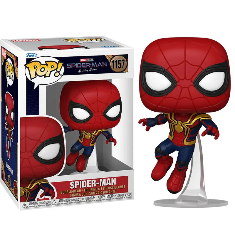 Spider-Man: No Way Home POP! Marvel Vinyl Figure Spider-Man Swing 9 cm termékfotó