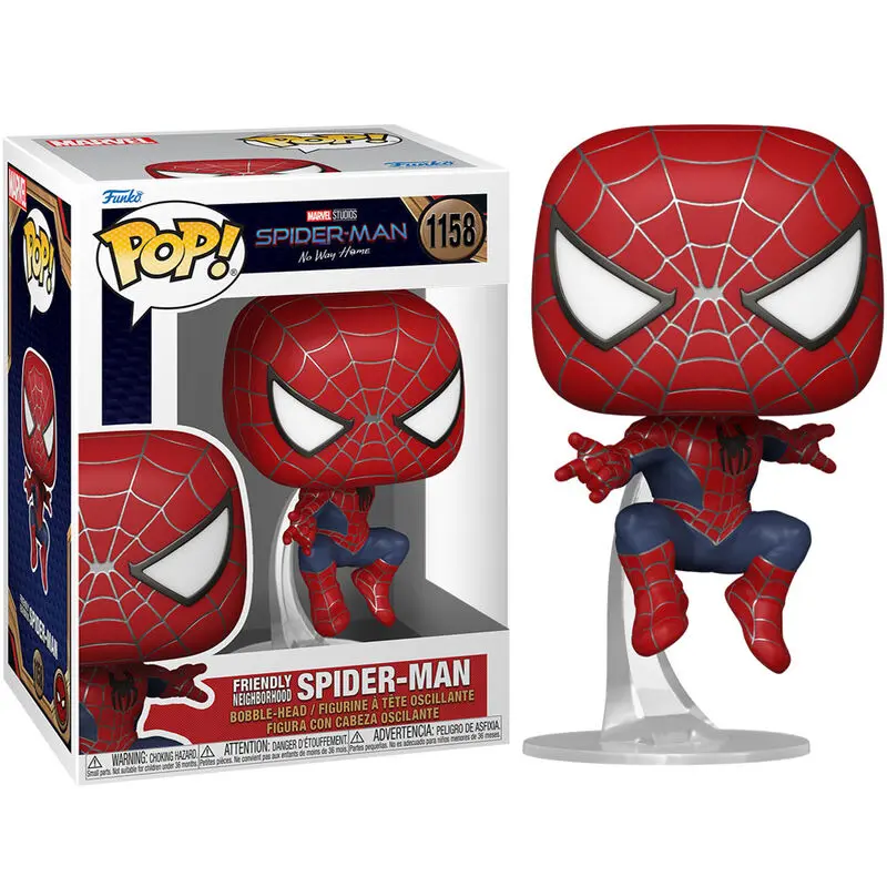 Spider-Man: No Way Home POP! Marvel Vinyl Figure Friendly Neighborhood 9 cm product photo