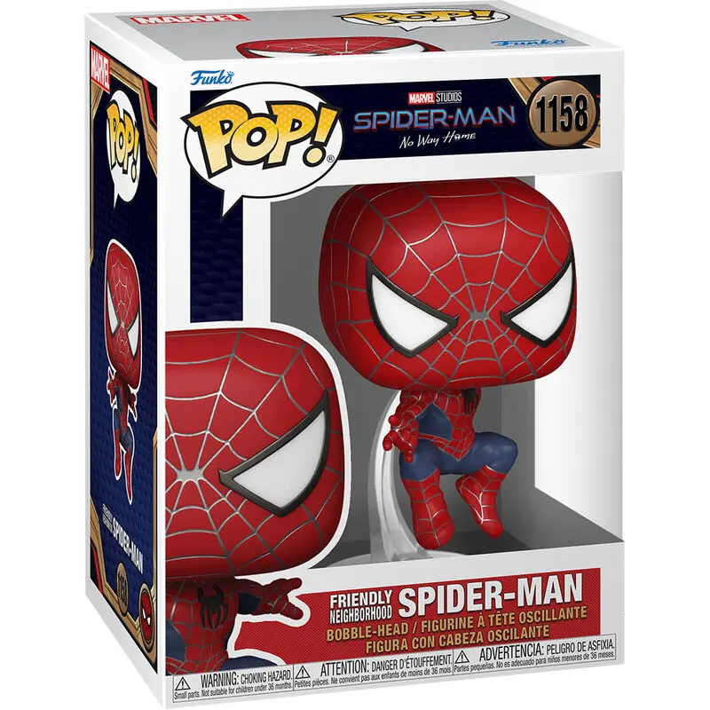 Spider-Man: No Way Home POP! Marvel Vinyl Figure Friendly Neighborhood 9 cm product photo