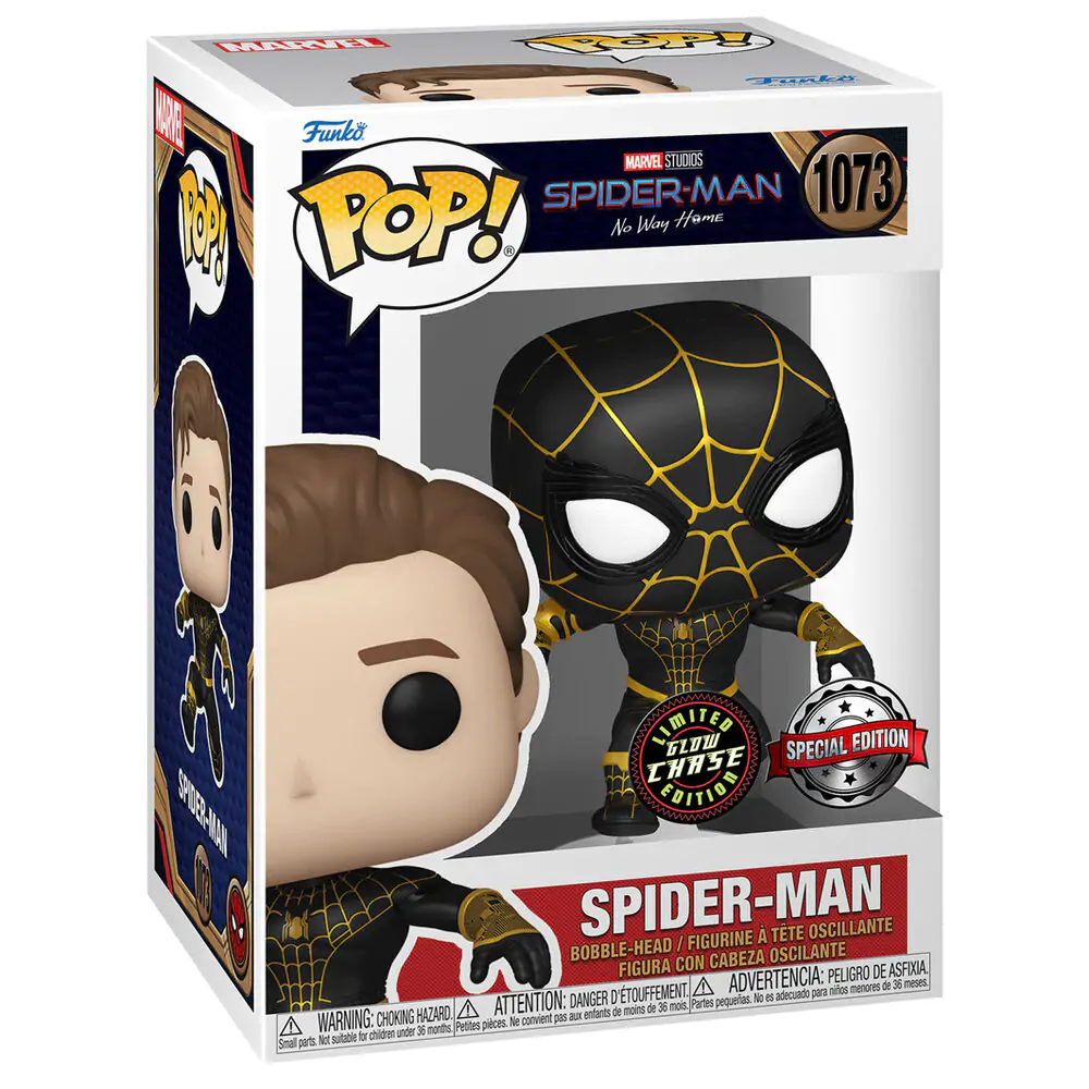 Funko POP figure Marvel Spider-Man No Way Home Spider-Man Exclusive Chase product photo