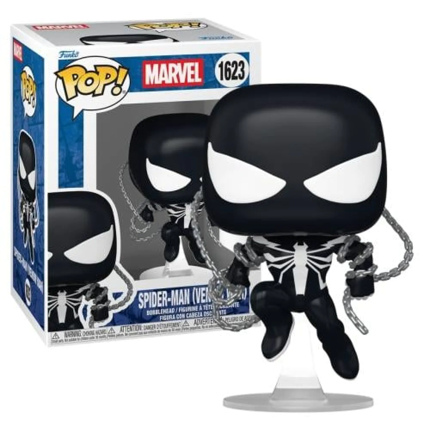 Funko POP figure Marvel Spider-Man Venom War product photo