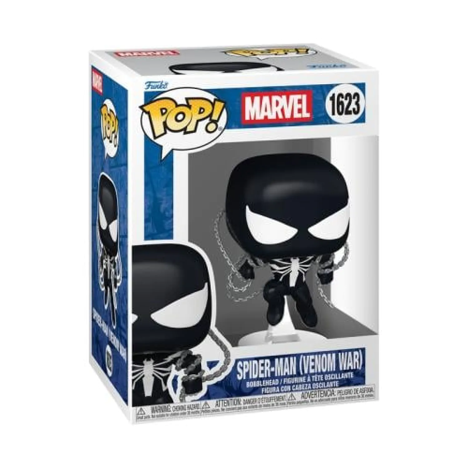 Funko POP figure Marvel Spider-Man Venom War product photo