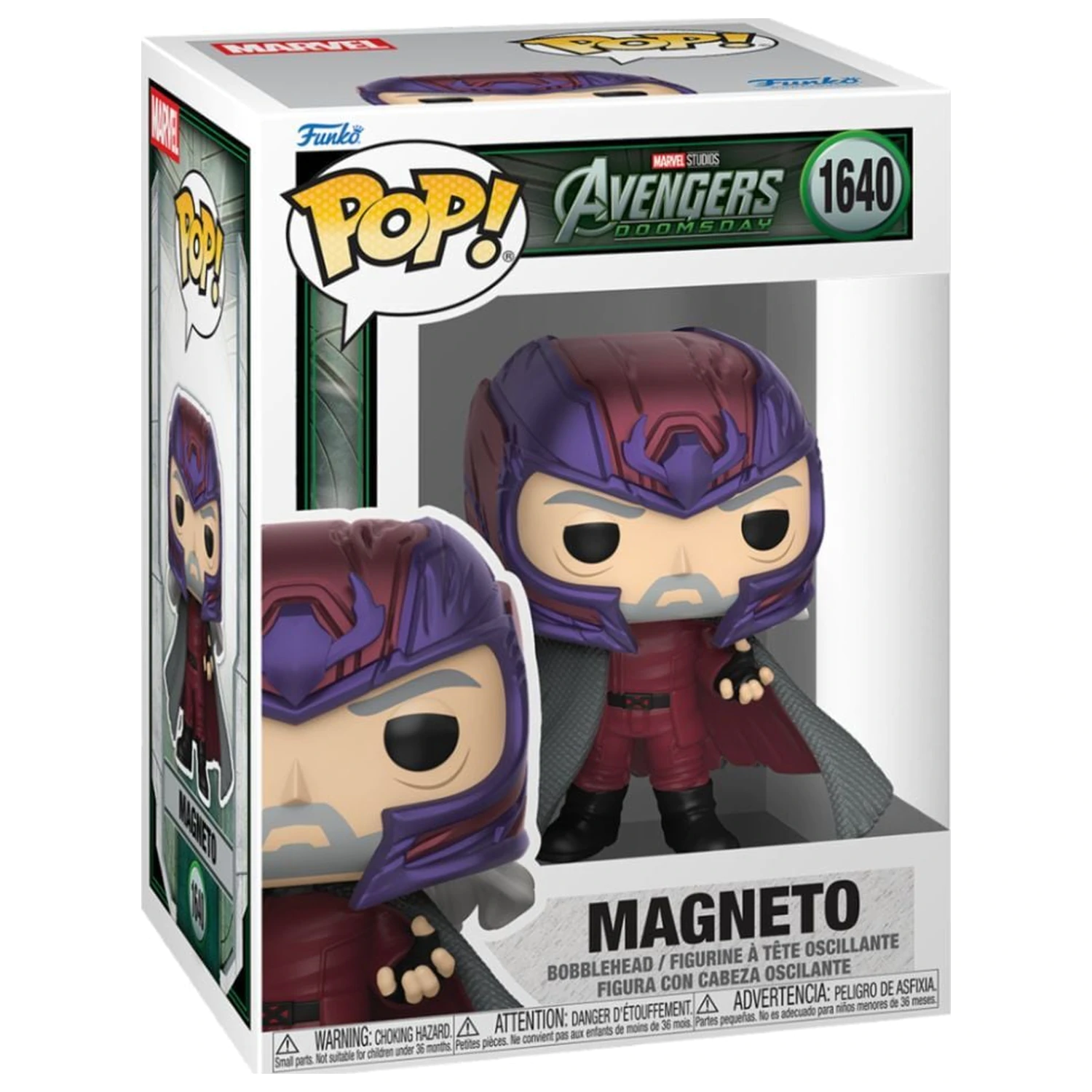 Funko POP figure Marvel Studios Avengers Doomsday Magneto product photo