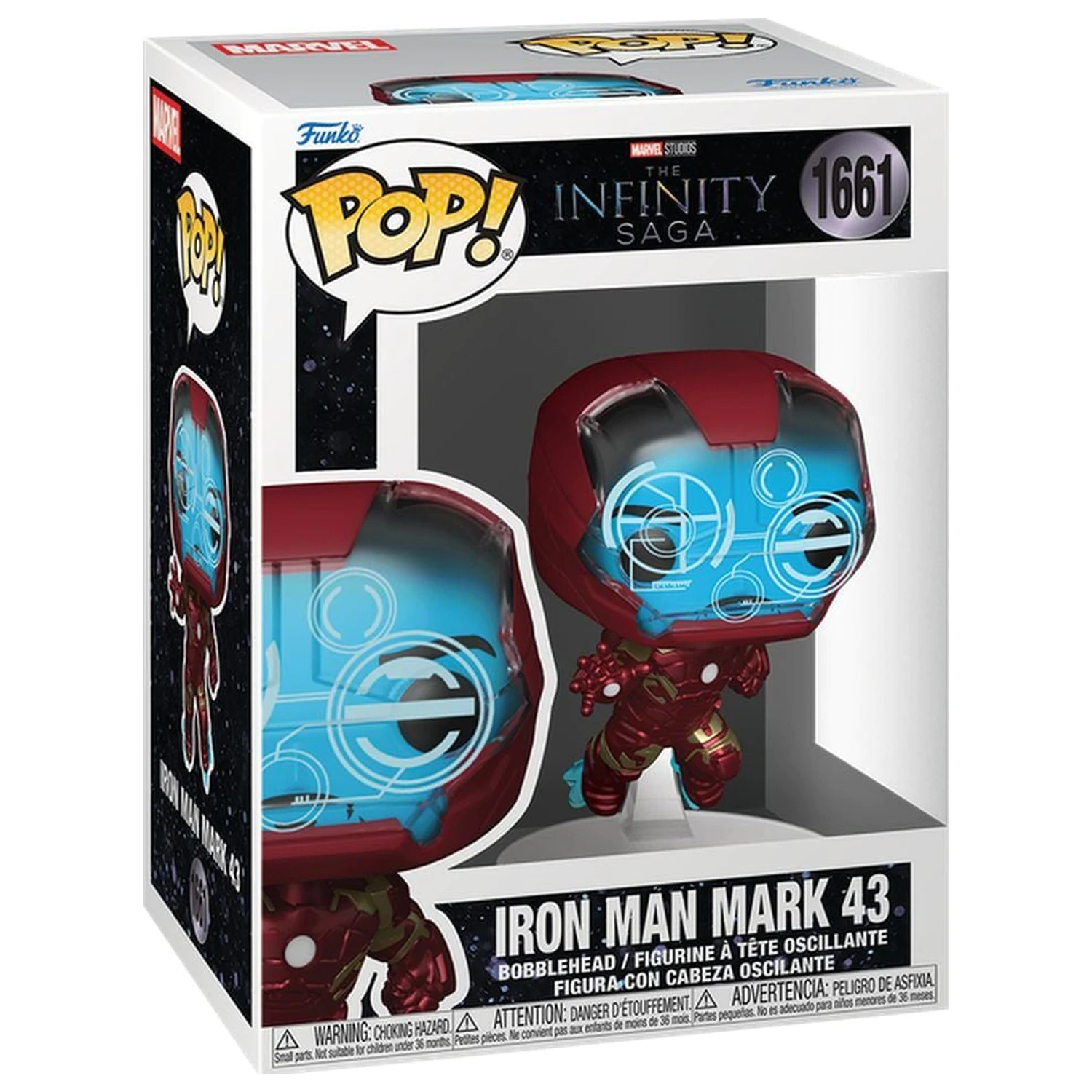 Funko POP figure Marvel Studios The Infinity Saga Iron Man Mark 43 product photo