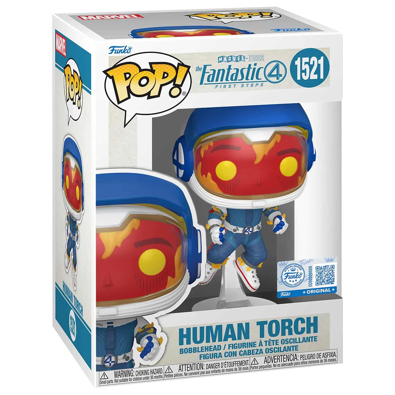 Funko POP figure Marvel The Fantastic 4 Human Torch product photo