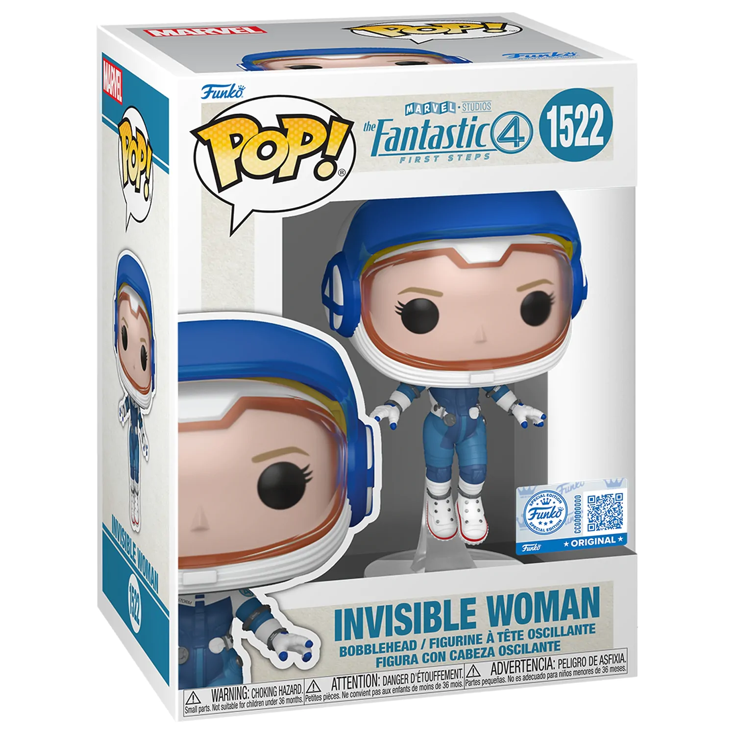 Funko POP figure Marvel The Fantastic 4 Invisible Woman product photo