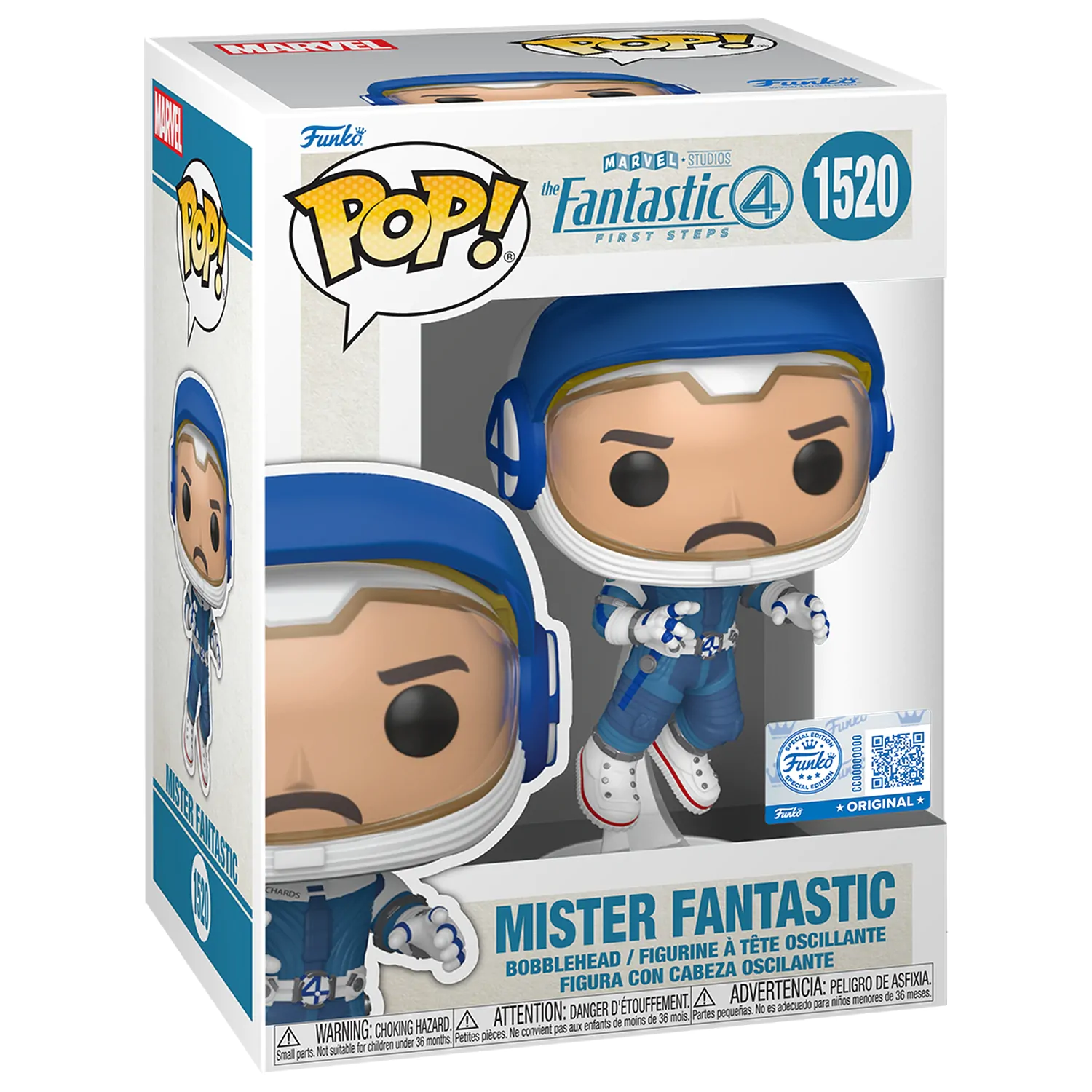 Funko POP figure Marvel The Fantastic 4 Mister Fantastic product photo