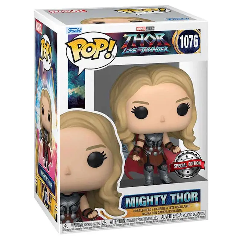 Thor: Love and Thunder POP! Marvel Vinyl Figure Mighty Thor 9 cm termékfotó