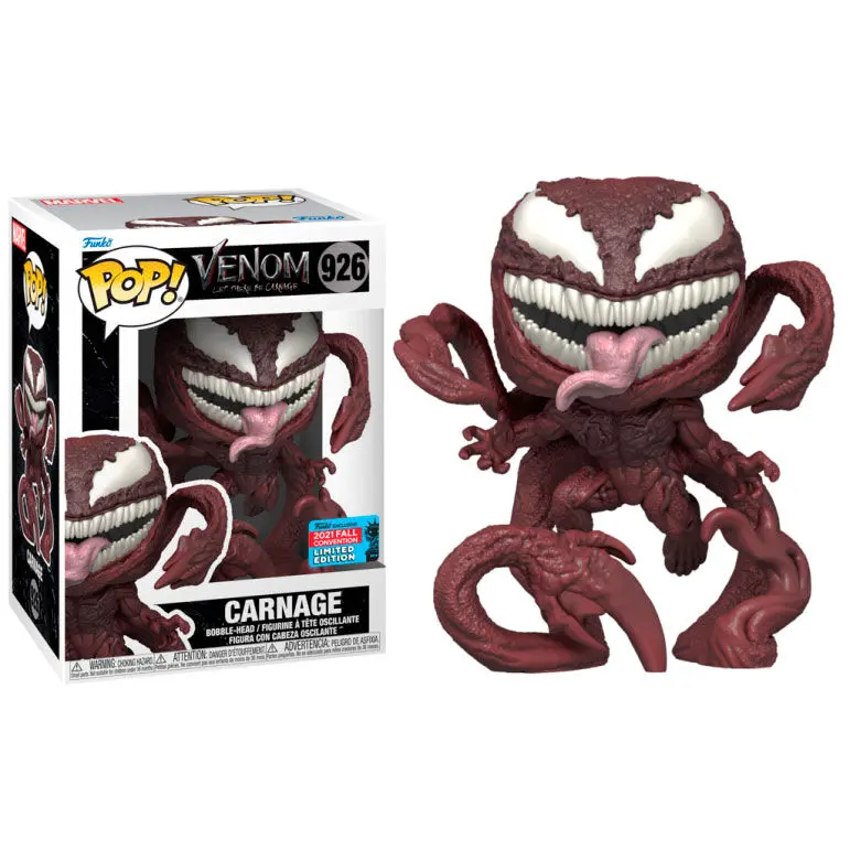 POP figure Marvel Venom Carnage Exclusive product photo