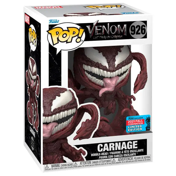 POP figure Marvel Venom Carnage Exclusive product photo