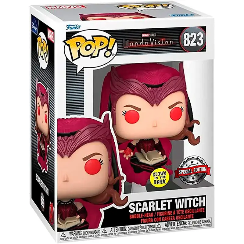 POP figure Marvel Wanda Vision Scarlet Witch Exclusive termékfotó