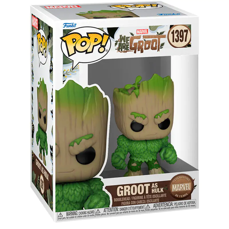 Funko POP figure Marvel We Are Groot - Groot as Hulk product photo