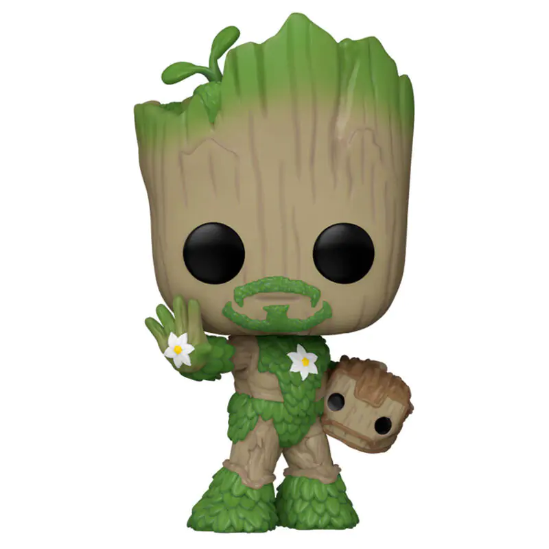 Funko POP figure Marvel We Are Groot - Groot as Iron Man termékfotó