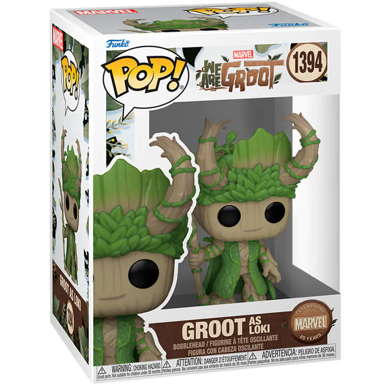 Funko POP figure Marvel We Are Groot - Groot as Loki product photo