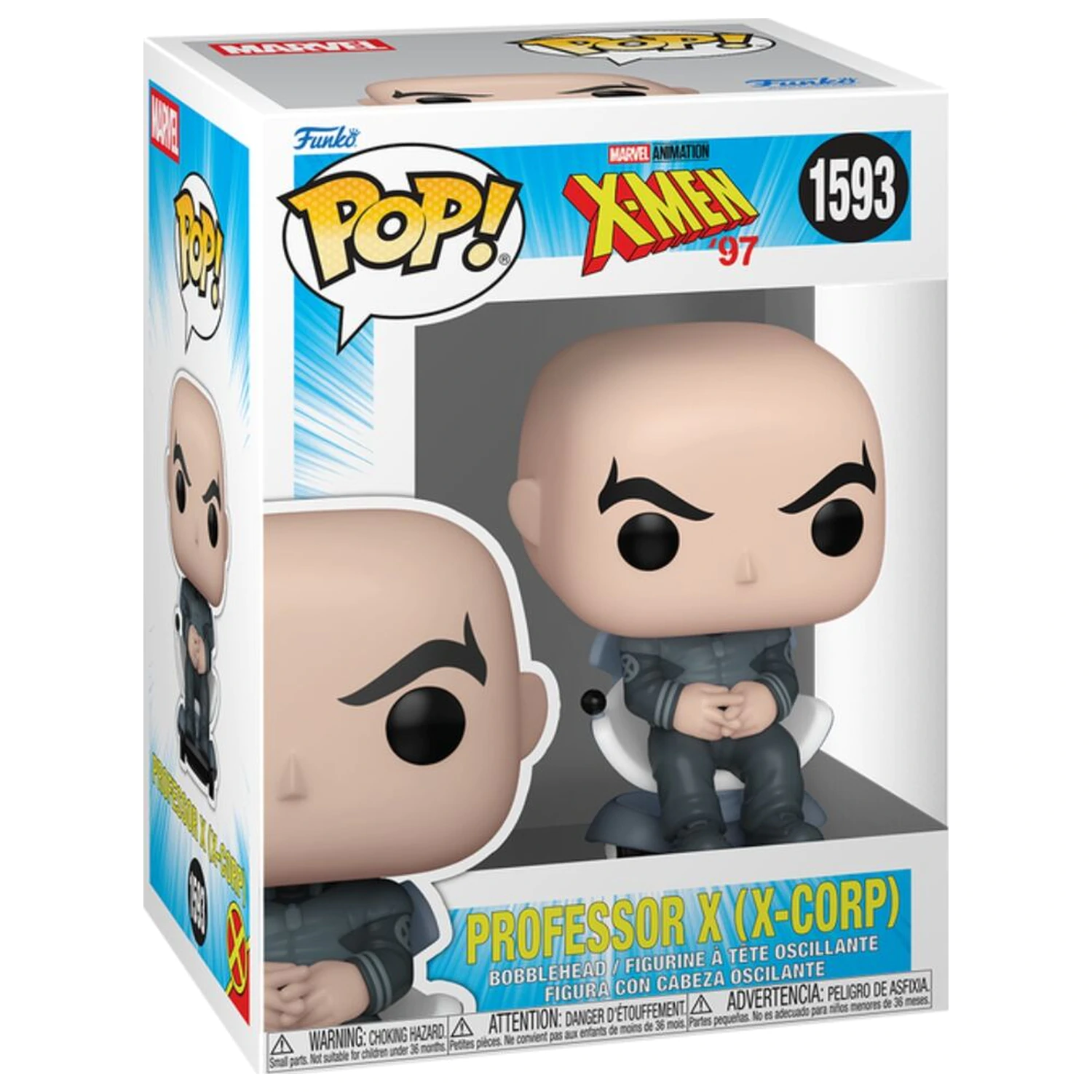 Funko POP figure Marvel X-Men '97 Serie 3 Professor Xavier X-Corp product photo