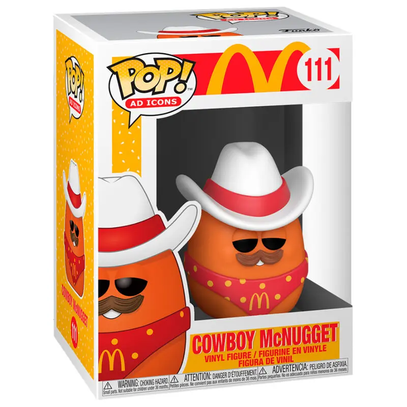McDonald's POP! Ad Icons Vinyl Figure Cowboy Nugget 9 cm product photo