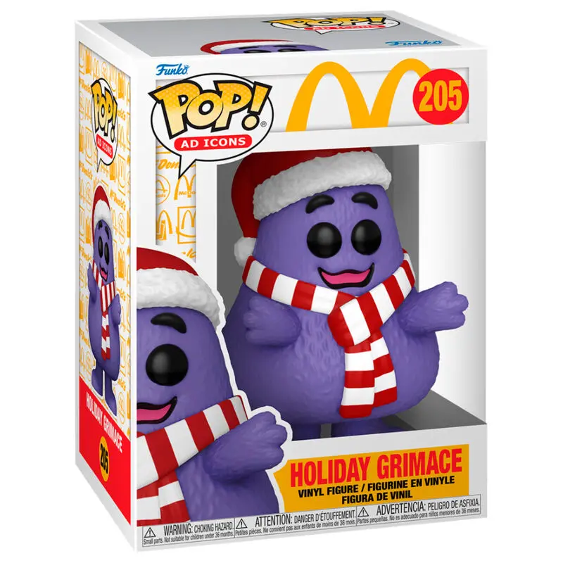 POP figure McDonalds Holiday Grimace termékfotó