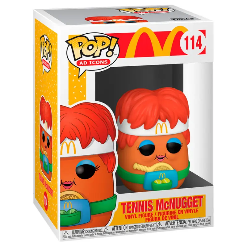 POP figure McDonalds Tennis Nugge product photo