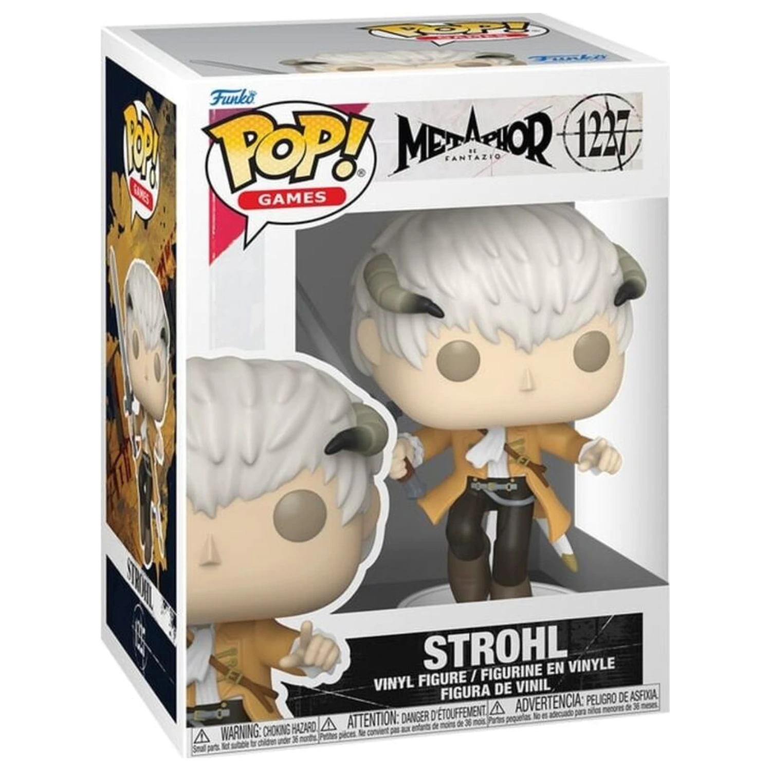 Funko POP figure Metaphor: ReFantazio Strohl product photo